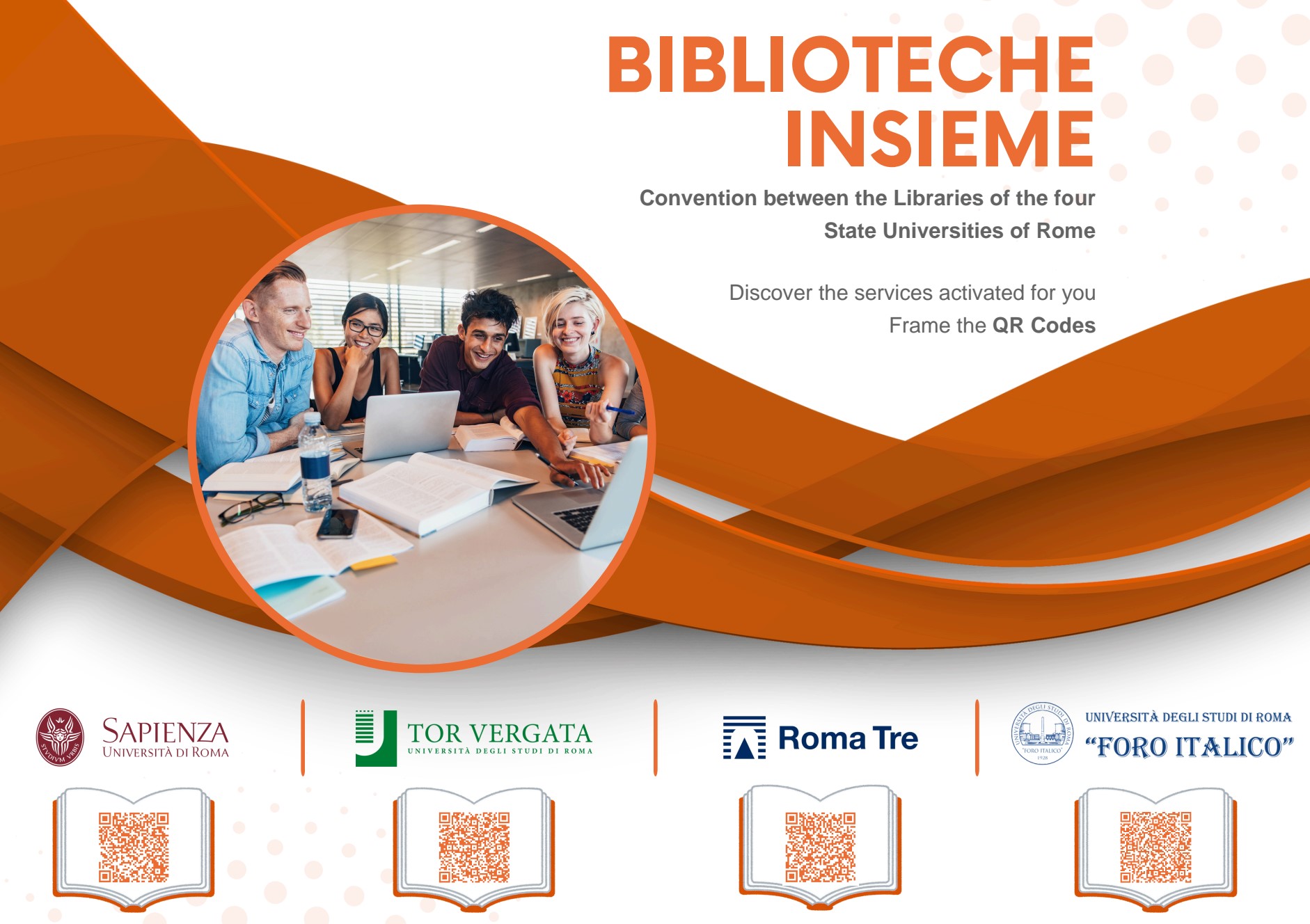 biblioteche insieme poster